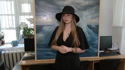 Волинянка та кримська татарка представили виставку-концерт "Червоне Чорне"