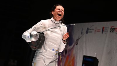 Українка Влада Харькова – чемпіонка Європи з фехтування! Це перше "золото" України на Євро-2022