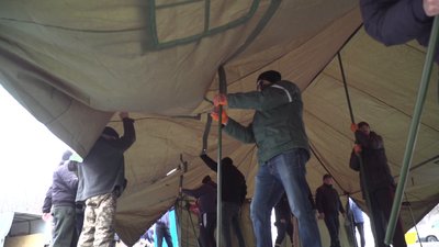 Допомога Німеччини. У Вінниці розгорнуть додаткові мобільні пункти обігрівання Допомога Німеччини. У Вінниці розгорнуть додаткові мобільні пункти обігрівання