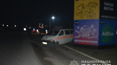 Водійка в’їхала в машину швидкої допомоги на Закарпатті
