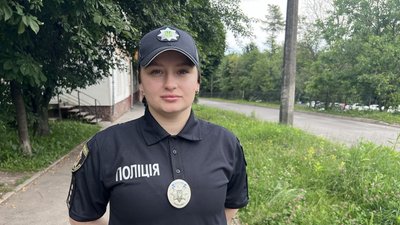 Вікторія Смалій п'ять років служить у лавах Національної поліції України
