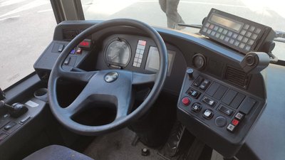 Один з автобусів, який купили за кошти Чеської Республіки Один з автобусів, який купили за кошти Чеської Республіки