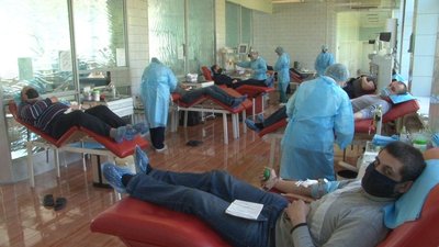 На станції переливання крові в Дніпрі через карантин вдвічі зменшилась кількість донорів