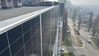 Сонячні панелі у Кременчуці
