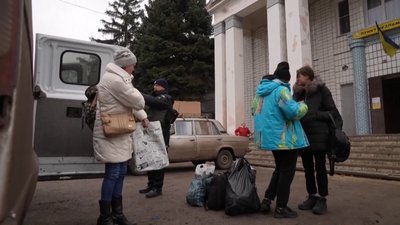 З прифронтових міст Донеччини “Білий янгол” продовжує евакуювати людей З прифронтових міст Донеччини “Білий янгол” продовжує евакуювати людей