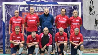 Сумські ветерани стали другими на кубку України з футзалу