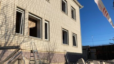 Наслідки удару безпілотників по Харкову Наслідки удару безпілотників по Харкову