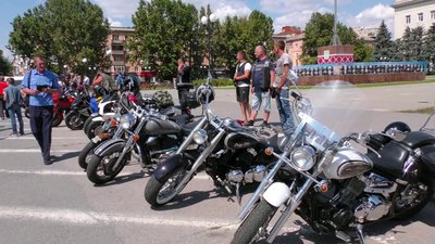 На Херсонщині зустріли учасників "Мотопробігу єдності 2021" На Херсонщині зустріли учасників "Мотопробігу єдності 2021"