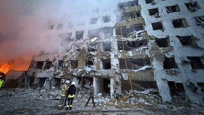 Атака РФ на Одесу 16 квітня 2026 року, багатоповерхівка, влучання балістики