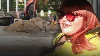 Перекрили проїзд частиною вулиці В'ячеслава Чорновола у Рівному
