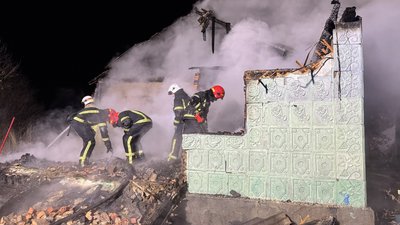 Пожежу ліквідували на площі 100 кв.м