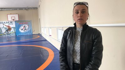 Жінка в спортзалі
