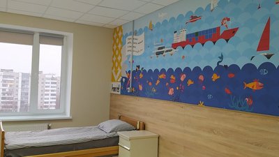 Палата у відділенні дитячої кардіохірургії Палата у відділенні дитячої кардіохірургії
