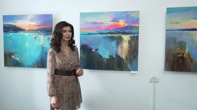 "Це така енергія, ніби вибух": виставку Тетяни Бондарєвої представили у Черкаському художньому музеї