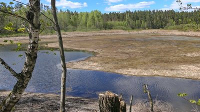 Через прорив на дамбі село на Сумщині може залишитися без сполучення Через прорив на дамбі село на Сумщині може залишитися без сполучення