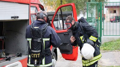 У Тернополі горіла класична гімназія