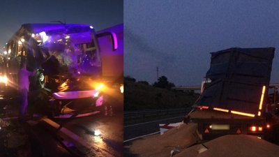 На трасі Одеса-Київ рейсовий автобус зіткнувся з вантажівкою: є загиблі та травмовані