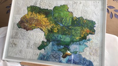 Проєкт «Art Map Ukraine» у Житомирі – вишита мапа України від майстринь з усієї країни