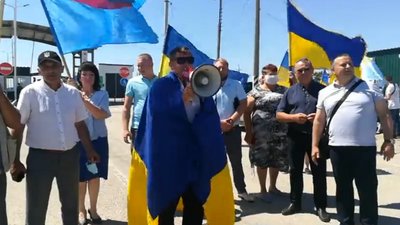 «Крим – це Україна!»: на адмінмежі із окупованим Кримом відзначили День кримськотатарського прапора «Крим – це Україна!»: на адмінмежі із окупованим Кримом відзначили День кримськотатарського прапора