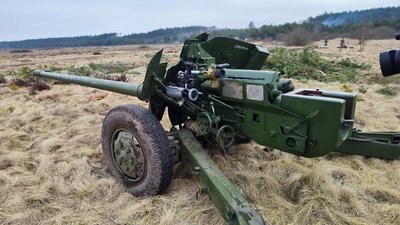 Посвята і знищення ворожої техніки: в артилеристів ТРО Волині тривають навчання Посвята і знищення ворожої техніки: в артилеристів ТРО Волині тривають навчання