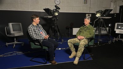 "Не було жодної паніки", – начальник Житомирського військового інституту Олександр Левченко про початок вторгнення РФ "Не було жодної паніки", – начальник Житомирського військового інституту Олександр Левченко про початок вторгнення РФ