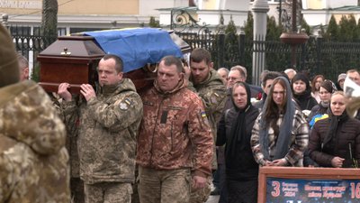 Прощання з Максимом Омельчуком у Луцьку