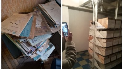 Замерзла труба й протік дах: на Кіровоградщині четвертий день рятують затоплений архів Замерзла труба й протік дах: на Кіровоградщині четвертий день рятують затоплений архів