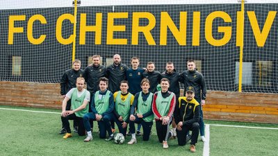ФК «Чернігів» провів перше тренування з початку війни