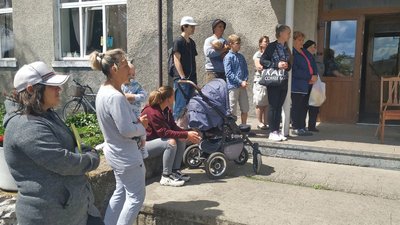 У громаді на Волині переселенці отримали допомогу від благодійників з Німеччини У громаді на Волині переселенці отримали допомогу від благодійників з Німеччини