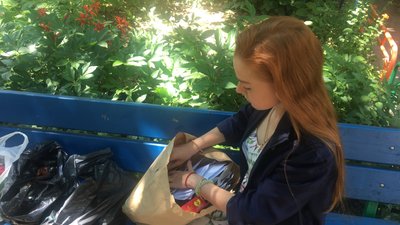 "Я дуже мало викидаю на полігон". Полтавка Станіслава Топчій майже два роки сортує сміття "Я дуже мало викидаю на полігон". Полтавка Станіслава Топчій майже два роки сортує сміття