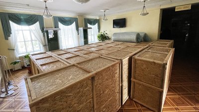 Миколаївським музеям передали ящики та пакувальні матеріали для експонатів Миколаївським музеям передали ящики та пакувальні матеріали для експонатів