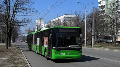 Два харківські тролейбуси змінять маршрути 15 грудня, ще один не їздитиме