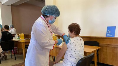 На Черкащині за добу проти COVID-19 імунізувалось понад півтори тисячі людей
