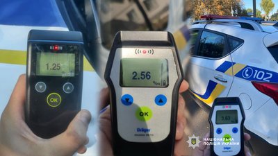 П'яні водії на Чернігівщині