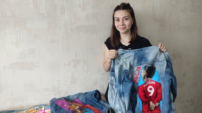 «Я з любов’ю це роблю»: Наталія Шевченко із Полтавщини розписує одяг