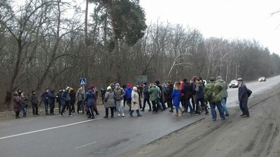 Жителі двох сіл мітингували проти приєднання до Черкас