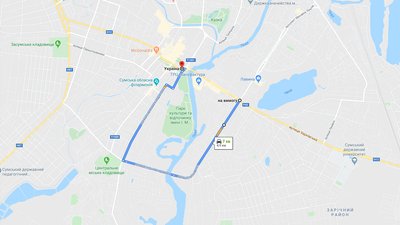 Вулицю Харківську у Сумах перекриють з вівторка. Як об'їхати Вулицю Харківську у Сумах перекриють з вівторка. Як об'їхати