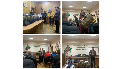 У Вінниці зібрали понад 27 тисяч гривень на теплий одяг для учителів у лавах ЗСУ