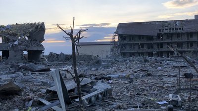 Росіяни випустили по Одещині три ракети: п'ять будівель зруйновані, дві людини отримали поранення Росіяни випустили по Одещині три ракети: п'ять будівель зруйновані, дві людини отримали поранення