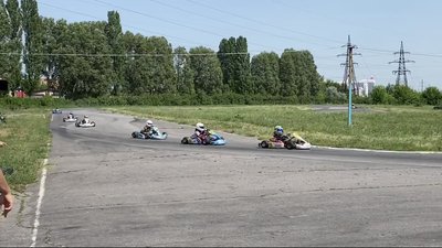 Спортсмени з Полтавщини посіли призові місця на змаганнях із картингу