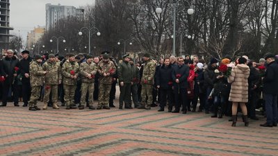 У Черкасах вшанували пам’ять захисників Дебальцевського плацдарму