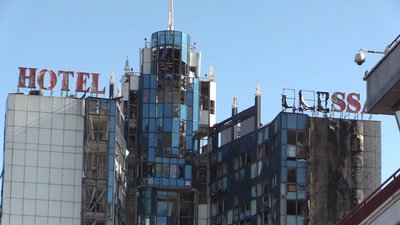 Готель Одеса після російської атаки 23 вересня Готель Одеса після російської атаки 23 вересня