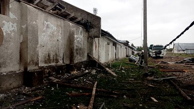 Обстріли Миколаївщини. У Вознесенську виникла пожежа Обстріли Миколаївщини. У Вознесенську виникла пожежа