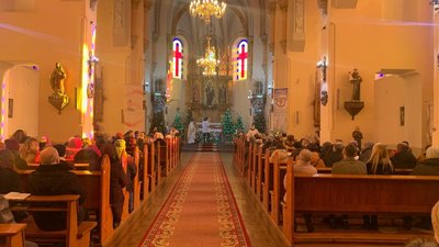 Літургія, співи та колядки. У Миколаєві відбулася святкова різдвяна служба Літургія, співи та колядки. У Миколаєві відбулася святкова різдвяна служба