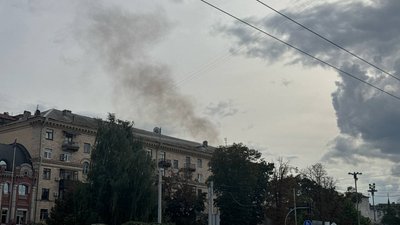 Наслідки обстрілу Києва 4 вересня