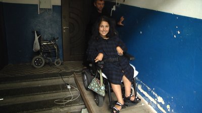 Укриттів для людей на візках у Житомирі немає Укриттів для людей на візках у Житомирі немає