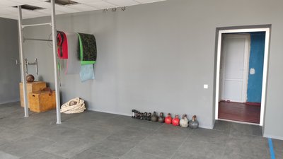На Полтавщині у селі Климівка відремонтували зал для занять гирьовим спортом На Полтавщині у селі Климівка відремонтували зал для занять гирьовим спортом