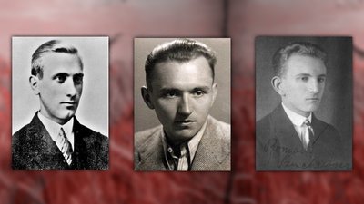 Дмитро Клячківський, Роман Шухевич і Василь Кук Дмитро Клячківський, Роман Шухевич і Василь Кук