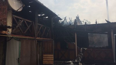 На Закарпатті горів житловий будинок: причини та збитки встановлюють