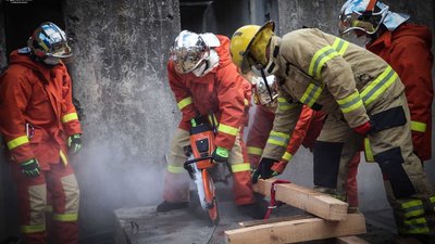 На Київщині підрозділи ДСНС тренувалися проводити пошуково-рятувальні роботи На Київщині підрозділи ДСНС тренувалися проводити пошуково-рятувальні роботи